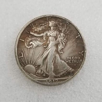 Ddting Piece De Monnaie Commemorative Americaine De 1917 Anciennes Pieces Americaines Original Pre Morgan Bon Service Amazon Fr Cuisine Maison