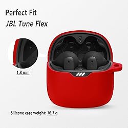 Geiomoo Silicone Case for JBL Tune Flex, Protective