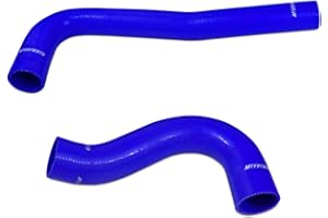 Mishimoto MMHOSE-RAM-03DBL Silicone Radiator Hose Kit Fits Dodge Ram Cummins 5.9 6.7 2003-2009 Blue