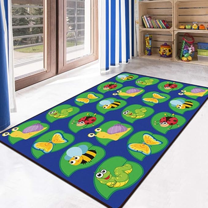 ZXCV Tapis Moderne coloré pour Chambre à Coucher, Chambre ...