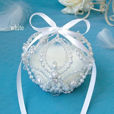 Amazon 手作りキット ブリリアントベールリングピロー アイボリーパール ラシクビーズ Laciqbeads 手芸キット 通販
