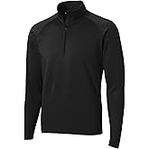 SPORT-TEK Unisex Tall Sport-Wick Stretch Quarter Zip Pullover