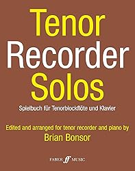 Tenor Recorder Solos: Parts