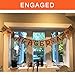 ThxToms (15 Pcs) Burlap Banner, DIY Custom Banners, Party Decor for Birthday, Wedding, Baby Shower and Graduation, 14.5ft