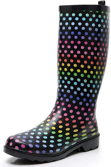 wide calf tall rain boots