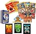 30 Assorted All Fire Type Pokemon Card Pack Lot With Rares Energy Foils and 1 Ultra Rare Includes Custom Golden Groundhog Box