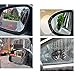 Car Rearview Waterproof Film, Anti Fog Anti-Fogging,Anti-Mist Anti-Dazzle,Mirrors Rainproof,Anti-Glare Side Mirror Window Protector Film,Anti- Fog Clear Car Rearview Mirror Film
