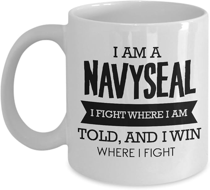 Best Coffee MugNavy Seal Gifts Ideas for Men and Women. I