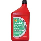 Aeroshell SHAEW155-12 15W50 Shell Aviation Oil, 1 Quart, 12 Pack