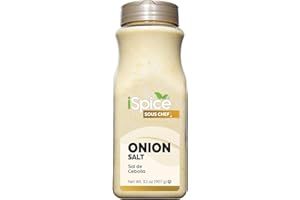 iSpice Blend | Onion Salt | 32 oz | Bulk Size | Rich Aroma | Kosher (Onion Salt)