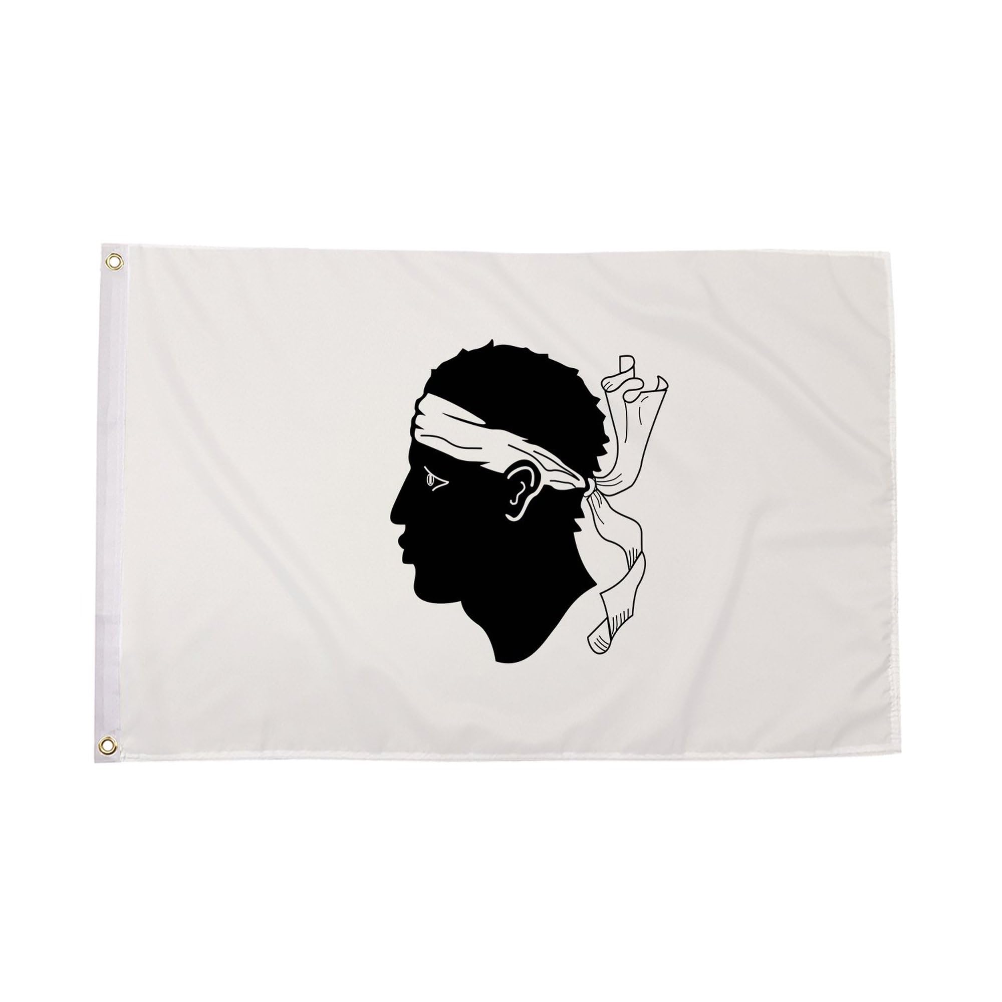 Flagtex Corsica Flag 8ft x 5ft Extra Large Flag 240cm x 150cm | Premium Woven Polyester with Brass Eyelets | Indoor Outdoor Garden Decoration Wall Hanging Display