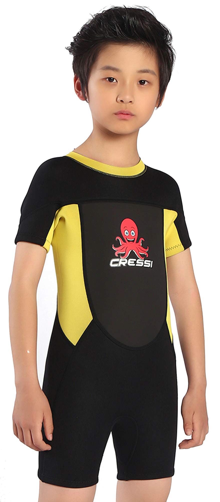 Cressi Smoby Shorty Wetsuit - Wetsuit Children's Unisex - Premium Neoprene 2 mm