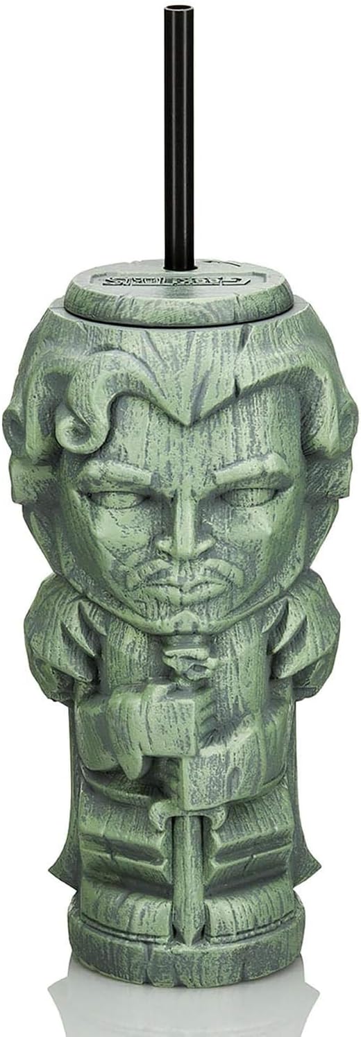 Game of Thrones Geeki Tikis Jon Snow Plastic Tumbler, Green