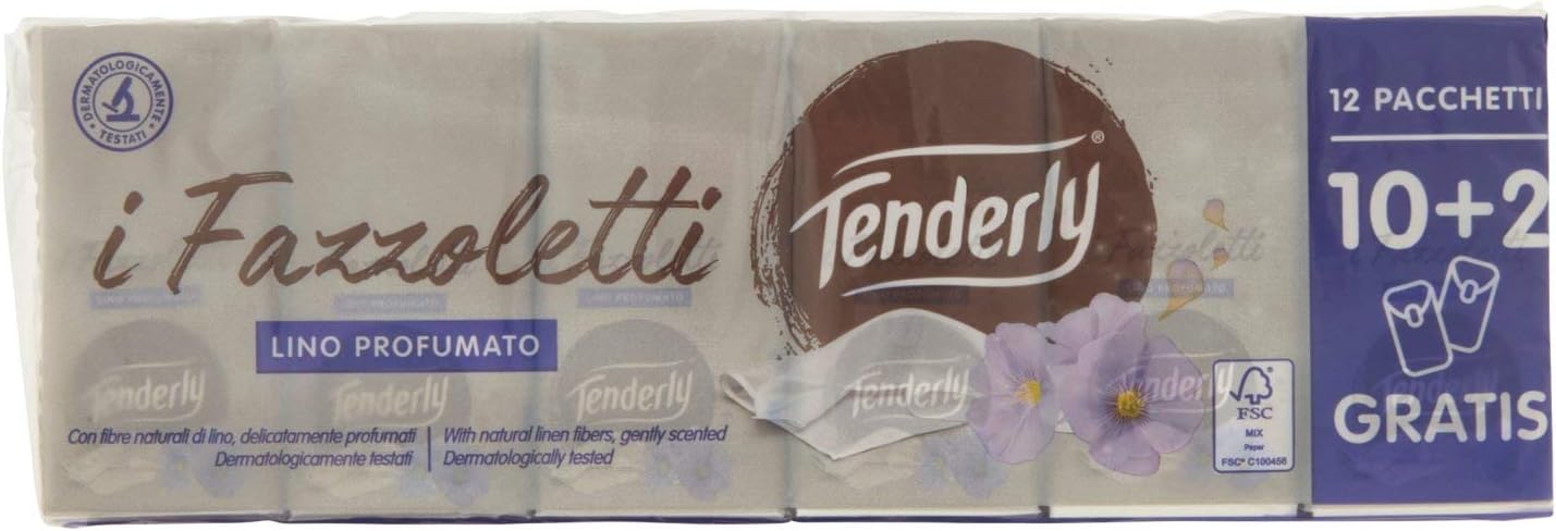 Tenderly Dermo3Plus Formula Anti-Redness Tissues- 1 Pack of 12 Packets - Image 4