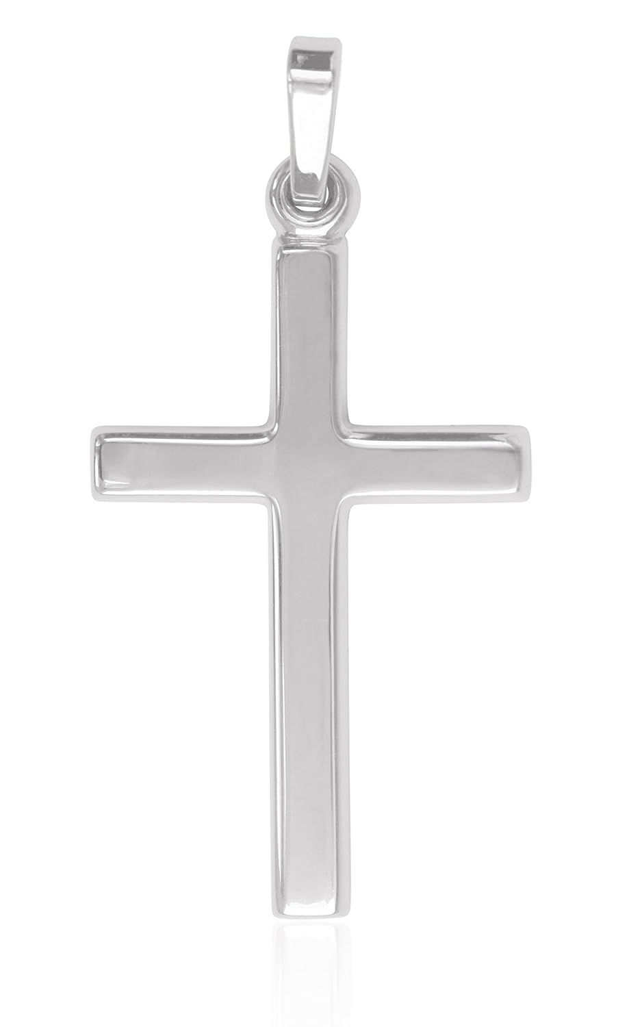 MyGold Cross Pendant (Without Chain) White Gold 585/000 14 Carat (14ct