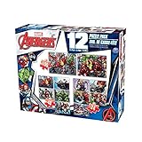 Avengers 12 Puzzle Pack (24 Pieces)