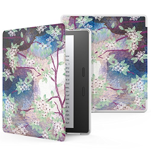 MoKo Case for All-New Kindle Oasis (9th Generation, 2017 Release) - Premium Ultra Lightweight Shell Cover with Auto Wake / Sleep for Amazon Kindle Oasis E-reader Case, Lilac