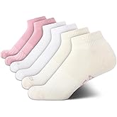 Nautica Womens Quarter Socks - 6 Pack Breathable Cushioned Athletic Performance Ankle Socks for Women (Sizes: 4-10)