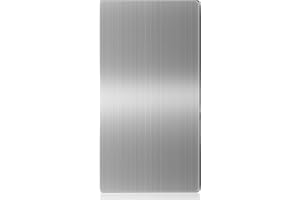 Gisafai 1 Pcs 24 x 12 Inch Stainless Steel Backsplash Panel Hand Dryer Splash Guard Wall Backsplash Protector with Ultra Stre