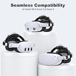Kawaye for Meta Quest 3S/3/Quest 2 Head Strap with