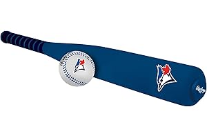 Rawlings Official MLB Foam Bat and Baseball, Toronto Blue Jays
