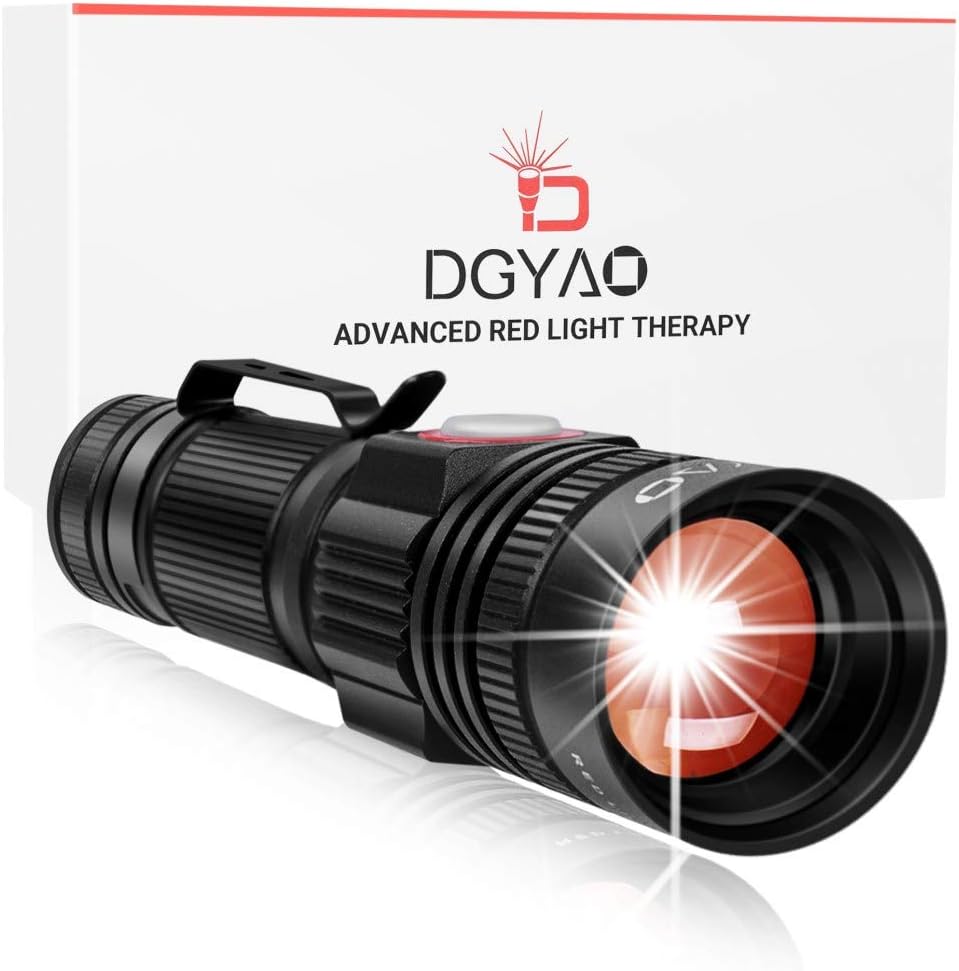 Red Light Therapy Devices for Joint & Muscle Pain Relief Led Light Therapy with Adjustable Light Range USB Rechargeable