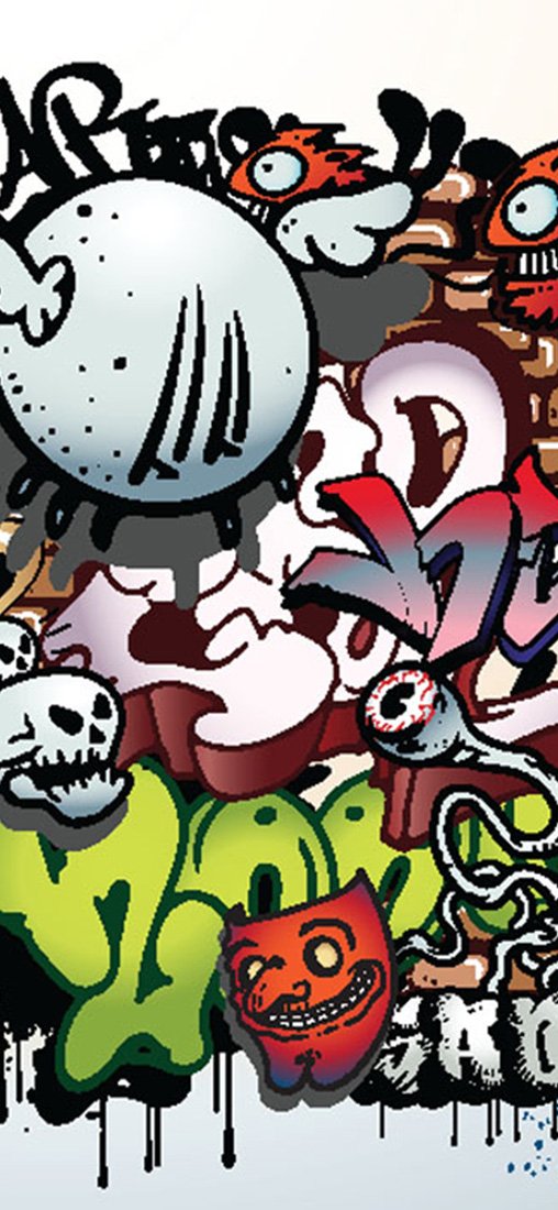 PeelitStickit Fantasy Wallpaper, Wall Mural ID-208, vinyl