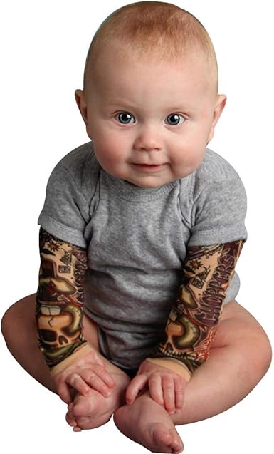 baby tattoo onesie uk