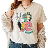 LIPAYARA Personalized Teacher Life Shirt,Personalized Teacher Shirts for Women,Cute Teacher T Shirts,Gifts for Teachers, Teacher Appreciation Gifts, Small, Style 3