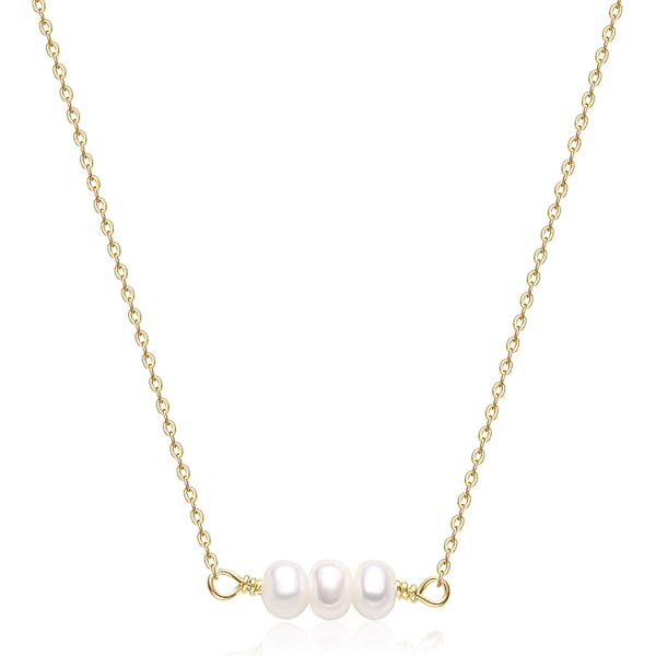 Amazon.com: Shapes Studio 18K Gold Plated Mini Freshwater