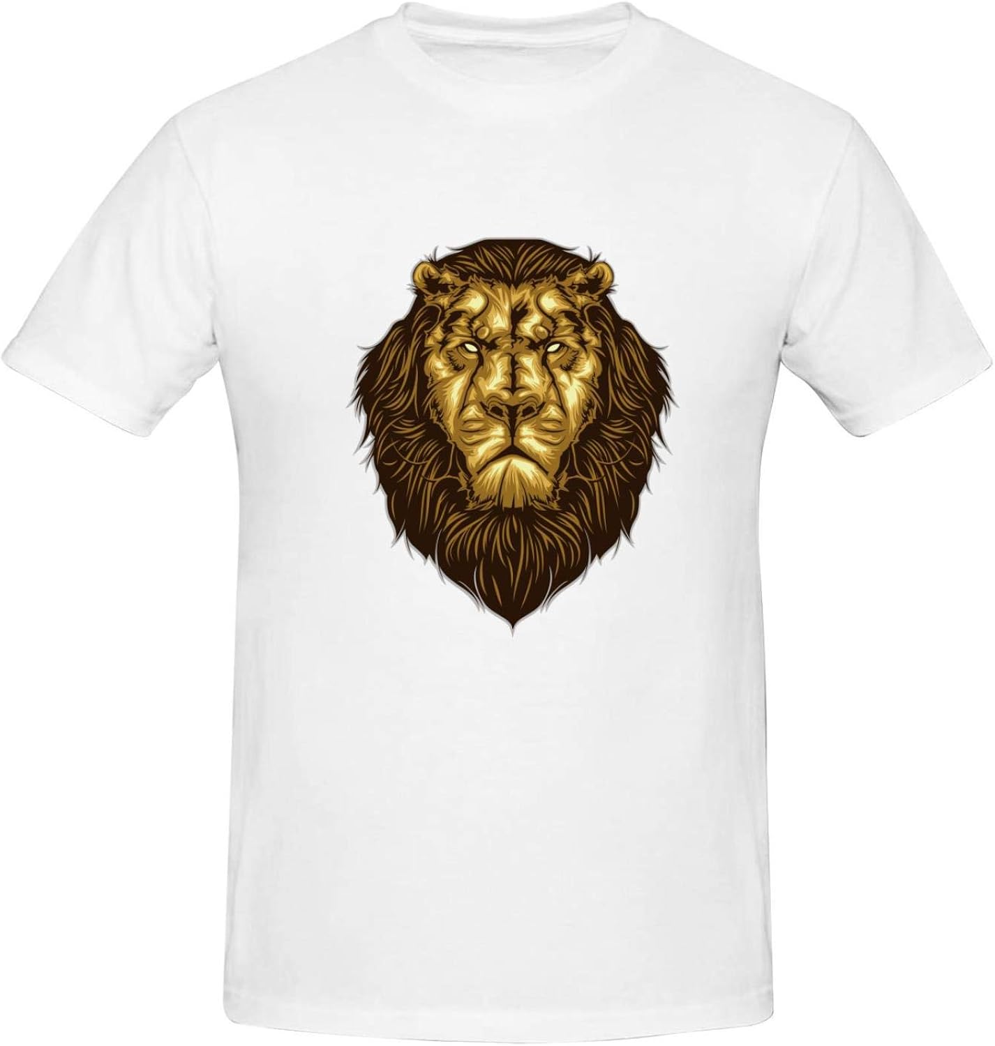 black and gold graphic tee mens