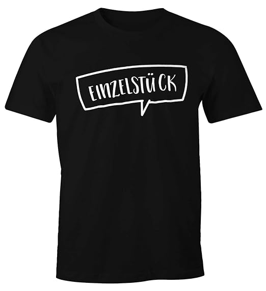 Moonworks Witziges Herren T Shirt Einzelstück Sprüche Spruch Fun Shirt Für Männer Geburtstag