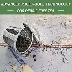 Chefast Tea Infuser for Loose Tea Set 1 Large and 2