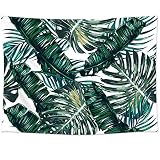 Sunm Boutique Tapestry Wall Hanging Palm Tree Leaves Tapestry Vintage Tapestry Wall Tapestry Micro Fiber Peach Home Decor (Palm Tree Leaves,51.2"x 59.1")