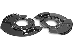 Riyhch Pair Front Brake Dust Shields Right & Left Side,for Toyota Tacoma 2.7L 3.5L 4.0L 2005-2023,47782-04050 47782-04040 2Pcs Front Right and Left Brake Dust Shields