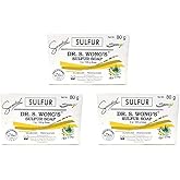 Dr. S. Wong Sulfur Soap (3 Pack, Total of 240 grams)