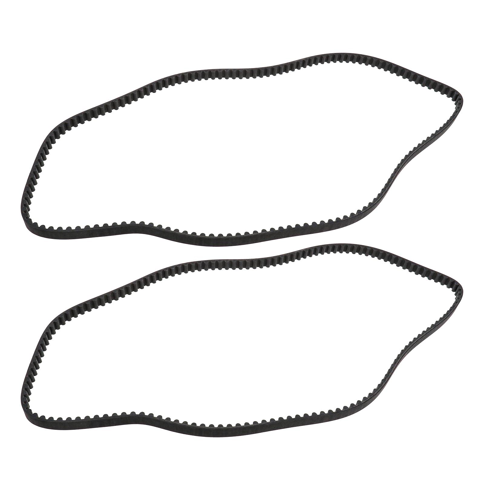 ECSiNG 2x Lawnmower Drive Belt Compatible with Stiga Park 121M / Villa 85 Combi 9585-0085-00 9585-0161-01 HTD1160-8M-12 145-Teeth 8mm Tooth Pitch 12mm Width 1160mm Circumference