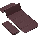 WEILA 1/2 Inch 70"x24" Foldable TPE Yoga Mat, Thick Non Slip Pilates Mat | SGS Odorless TPE, Cushioned Joint Support, Light Portable for Home Gym Travel Camping, Durable Mat for Women &amp; Men