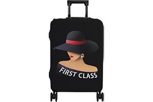 hswosnas Luggage Cover Approved Cute Travel Suitcase Protector Fashion Queen Elastic Washable Unique Themed Baggage Covers for 21-24 inch Luggage (M)