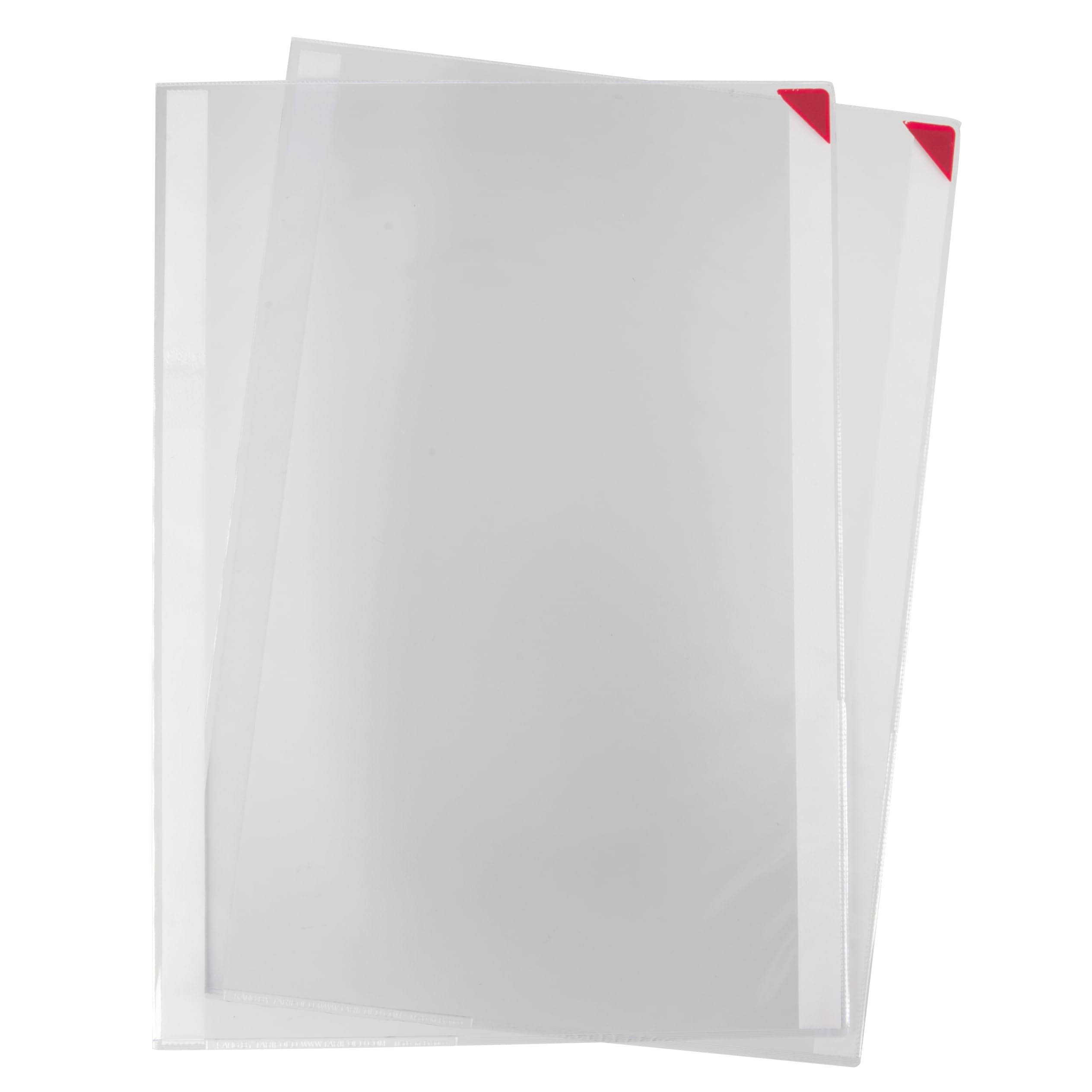 Tarifold Kang A3 Magnetic Closure Pockets - Red (Pack of 2)