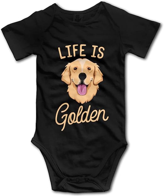 Golden Retriever Baby Clothes & Onesie (324 Months) Life