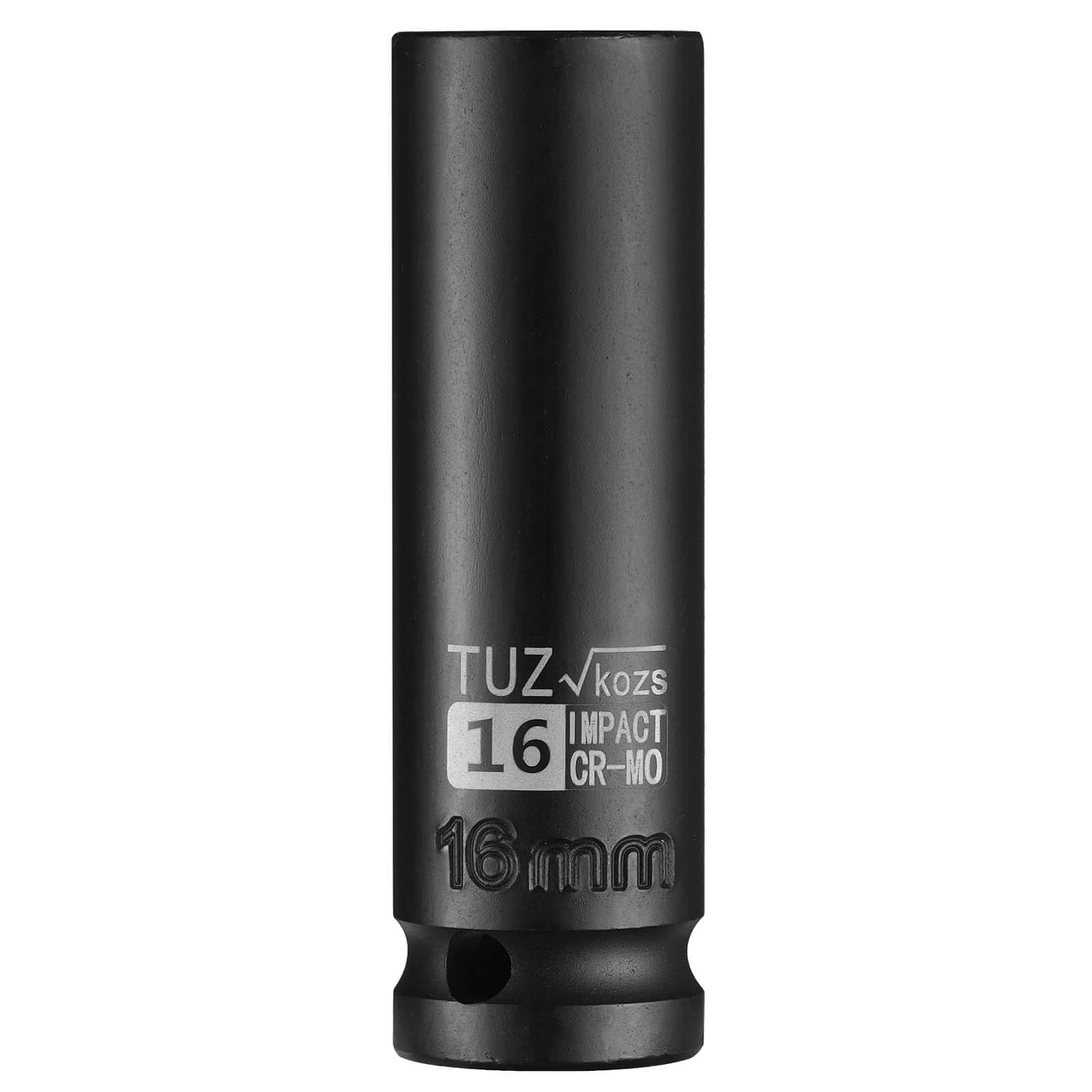TUZkozs 1/2-Inch Drive 16mm Deep Impact Socket with