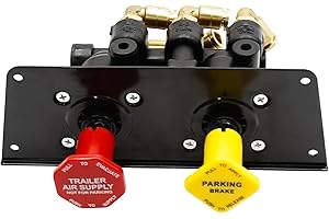 NIKUJUGA 5013293 801631 Dash Control Brake Valve Replacement for Freightliner MV3 Bendix BX801631 745-5013293