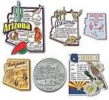 Arizona Six-Piece State Magnet Set by Classic
