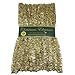 100 FT Commercial Length Christmas Garland Classic Christmas Decorations, Gold