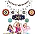 Kids Birthday Decorations under 10 Boys - Birthday Party Supplies for Kids All in One Pack - Navy Blue by K-F Decorations