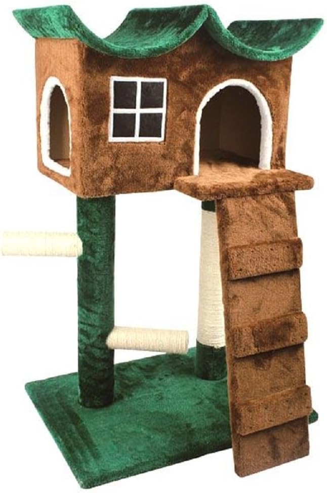 Cat Tree Dream House Condo Amazon.co.uk Pet Supplies