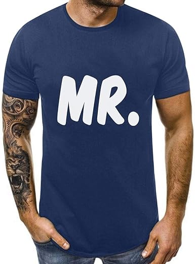Gergeos Valentine T Shirt Summer Casual Short Sleeve Couple T Shirts Couples Outfits For Him And Her At Amazon Men S Clothing Store