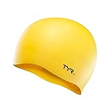 TYR Wrinkle Free Silicone Cap, Yellow