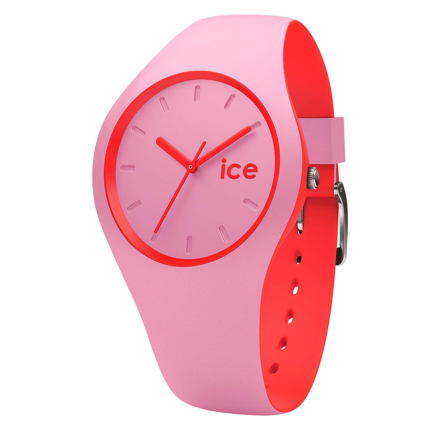 Ice-Watch - ICE duo Pink Red - Women's wristwatch with silicon strap - 001491 (Small)